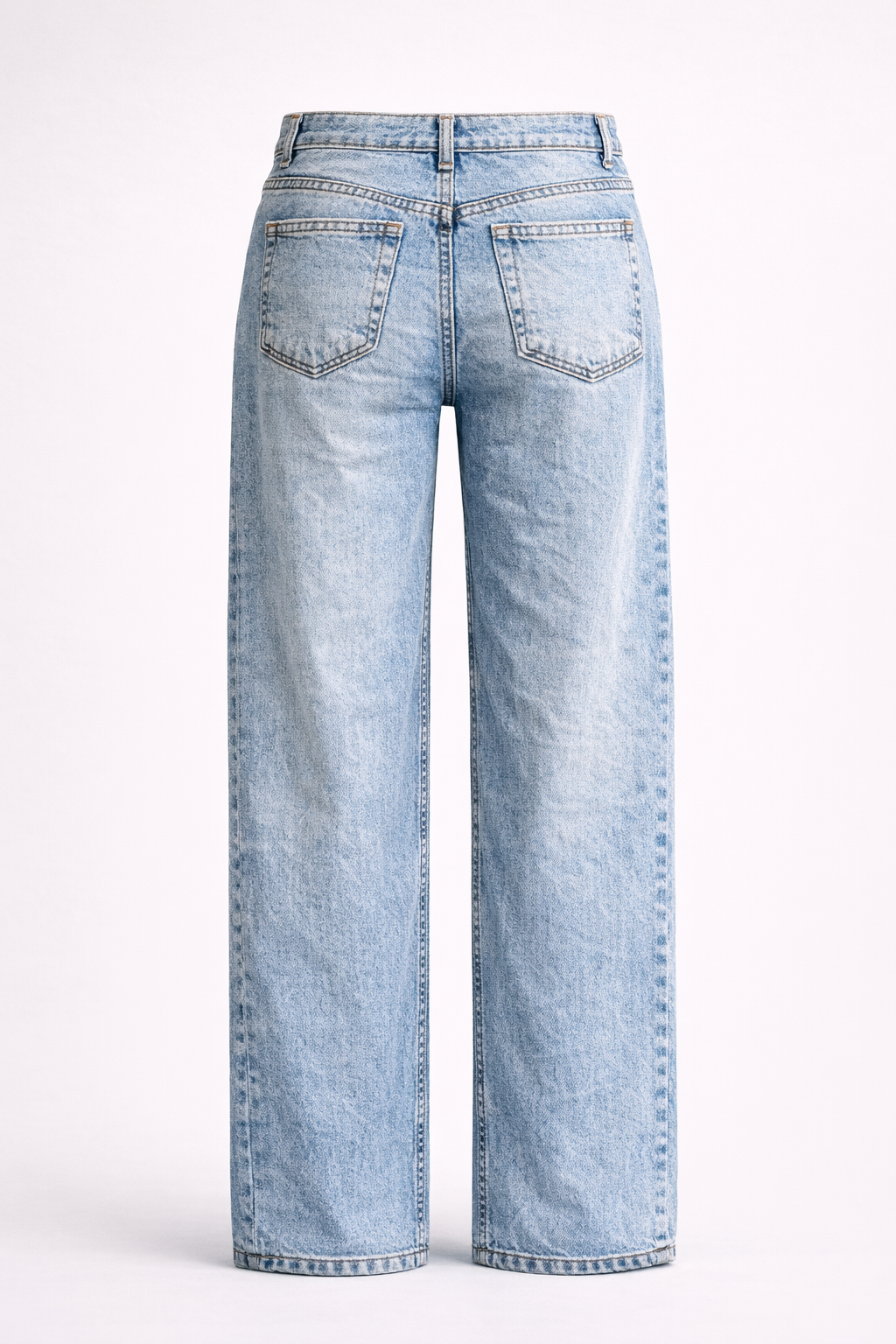 Light Bleu -High waisted Wide leg jeans