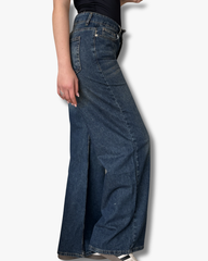Classic High-Waist Wide Leg Jeans